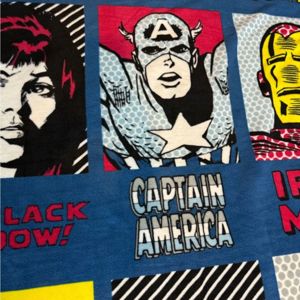 Kids Marvel Heroes Fleece Blanket 63x53in - Picture 11 of 13